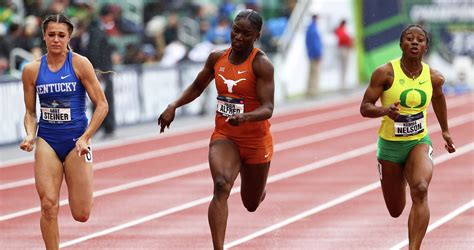 Julien Alfred wins 100, 200 as Texas women take title at NCAA outdoor track and field championships